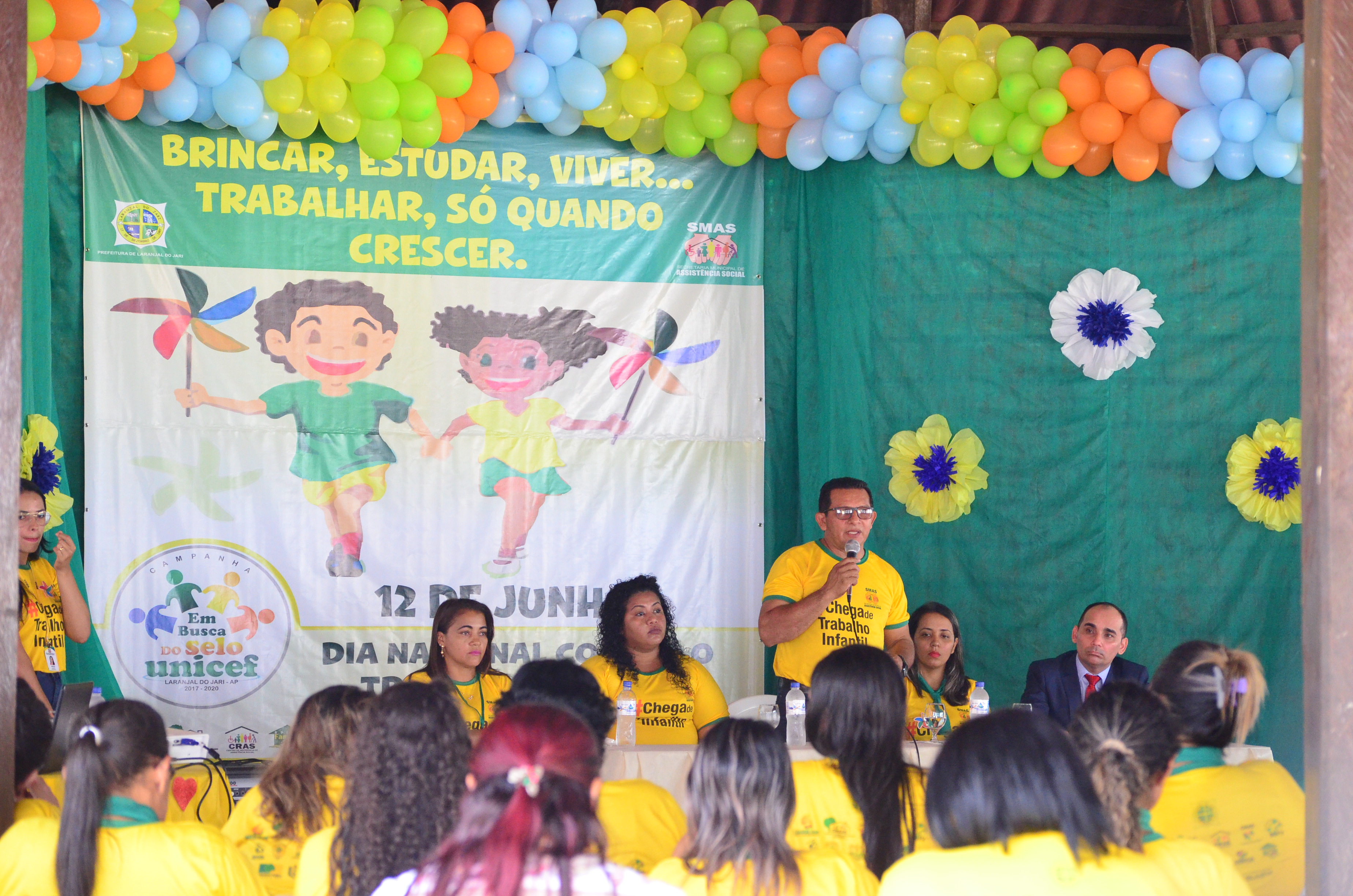 Campanha contra a exploração do trabalho infantil é lançado em Laranjal do Jari.